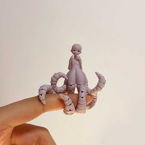 Mini Cute BJD Octopus