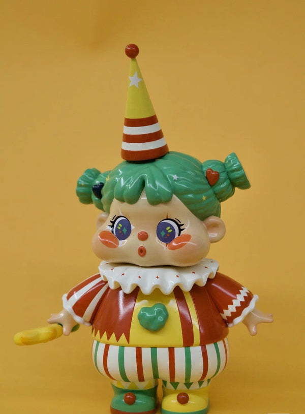 「QOQO」Clown Ornament Handmade Designer Toy Trendy Gift